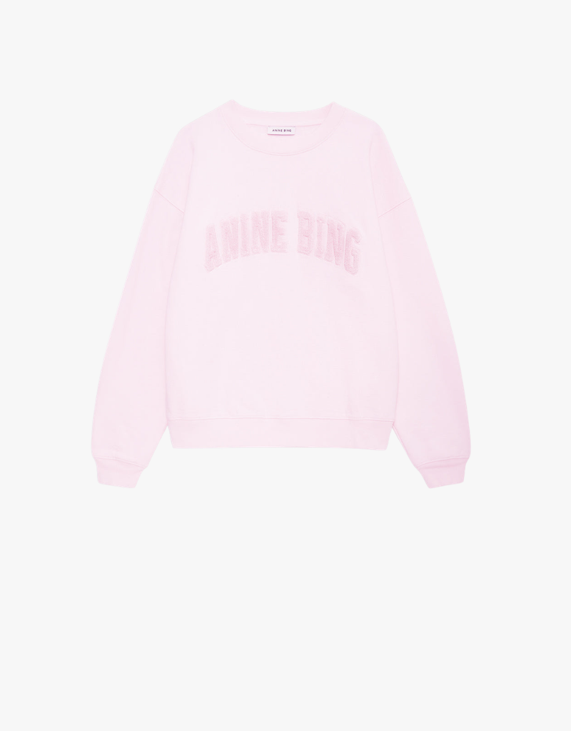 Pink Spencer Sweatshirt by Anine Bing - Ambiance Luxury Boutique
