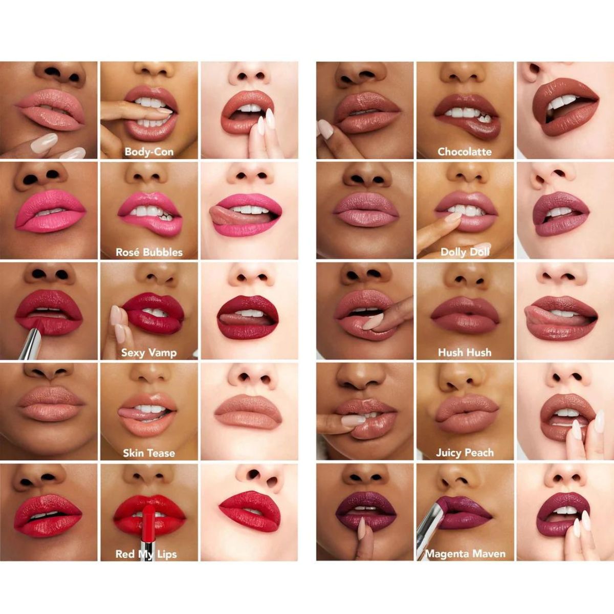 Buxom Full-On Satin Lipstick in Body-Con