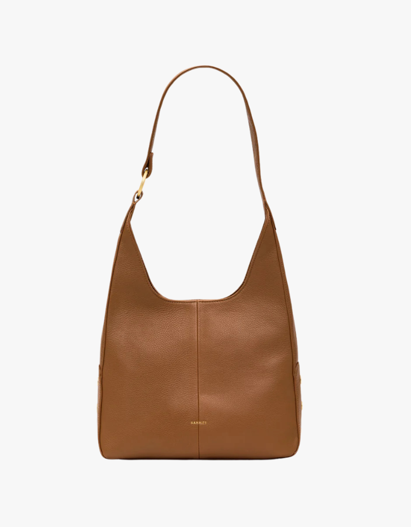 Hammitt Tim Medium in Mahogany Pebble & Brushed Gold