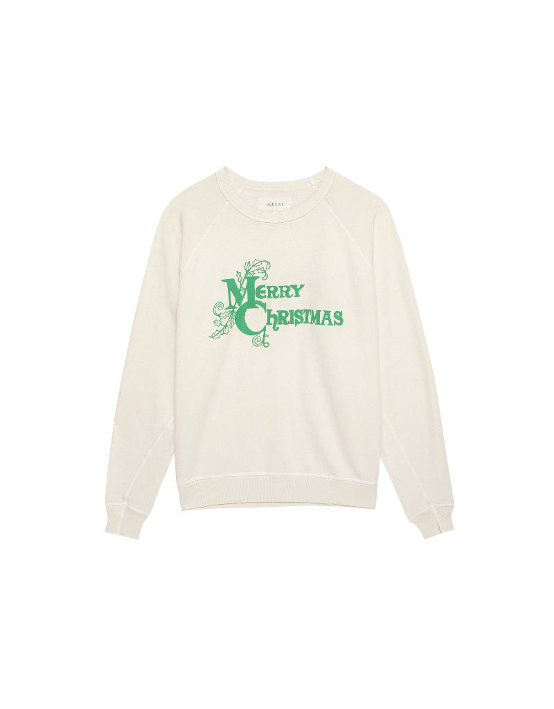 The Great The College Sweatshirt with Merry Christmas Graphic in Washe –  Ambiance Boutique