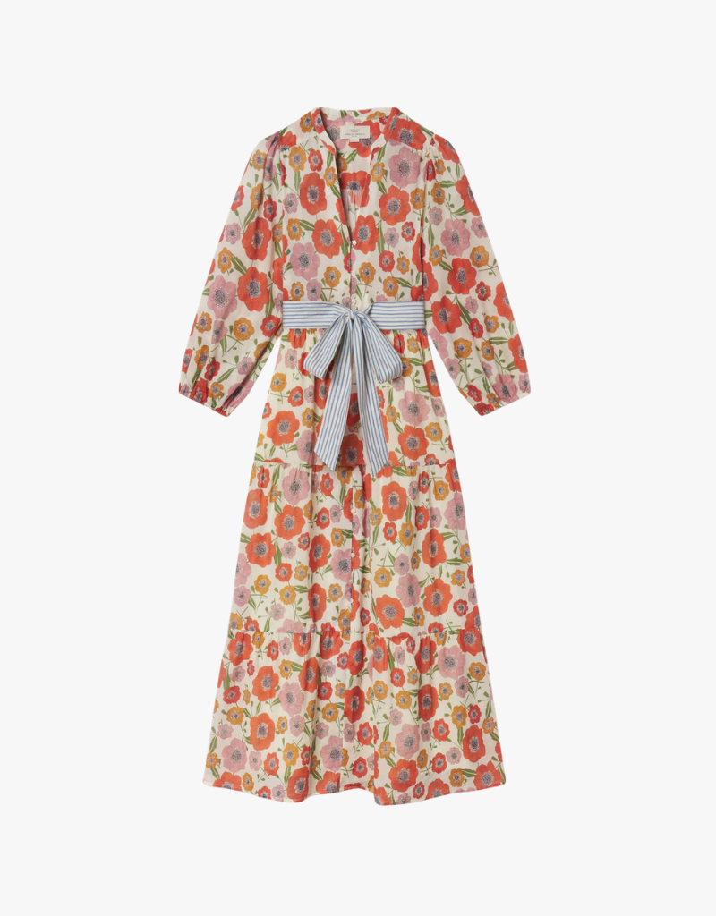 Trovata Lia Dress in Poppy Costa