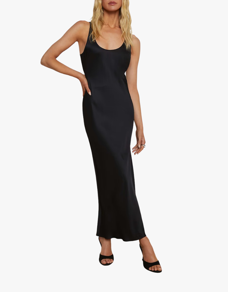 L'agence Akiya Tank Dress in Black