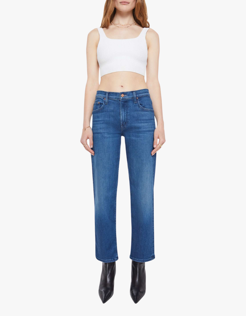 Mother The Newbie Ankle Jeans in Nip It In The Butt
