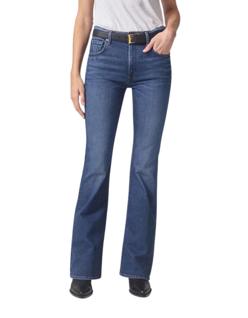 Citizens of Humanity Isola Flare 32" Jeans in Crispen