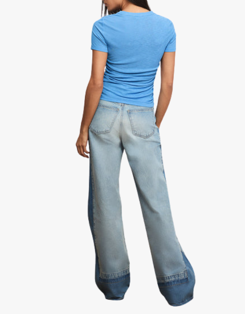 Veronica Beard Remus Tee in Blue Jasper