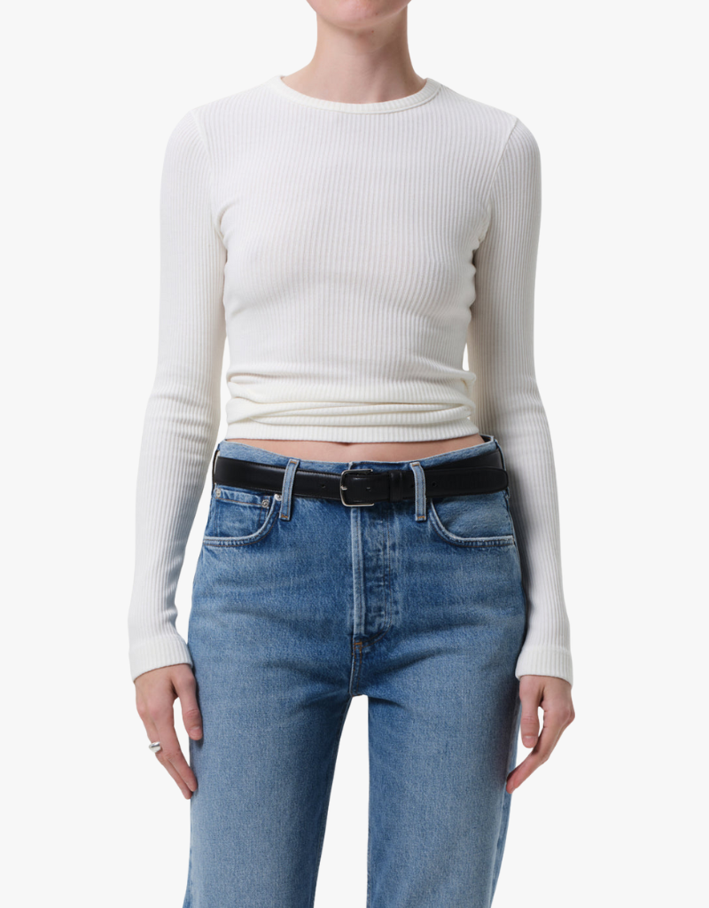 Citizens of Humanity Bina Crewneck Top in Pashmina