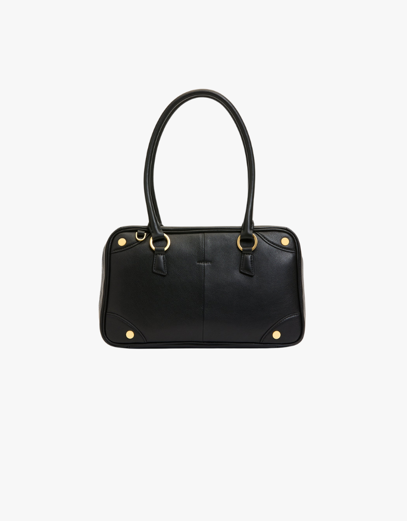 Hammitt Meredith Medium in Black & Brushed Gold