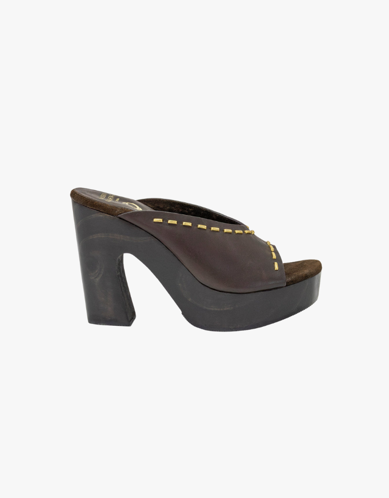 Calleen Cordero Nola Platform Heel in Brown Montana