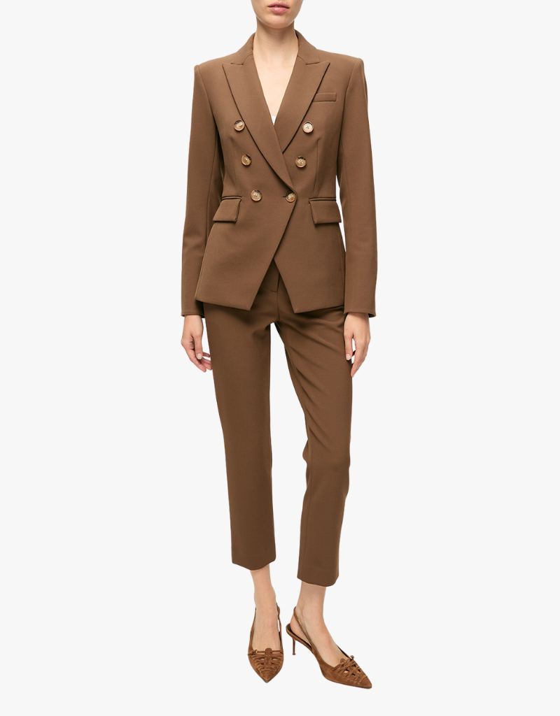 Veronica Beard Miller Dickey Jacket in Walnut