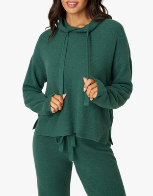P.J. Salvage Hoodie Sweater Weather in Dark Forest