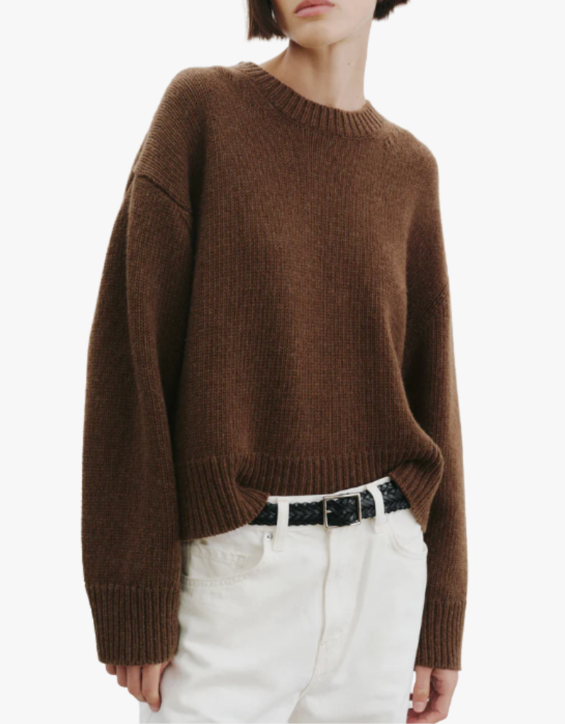 Nili Lotan Haisley Sweater in Cocoa