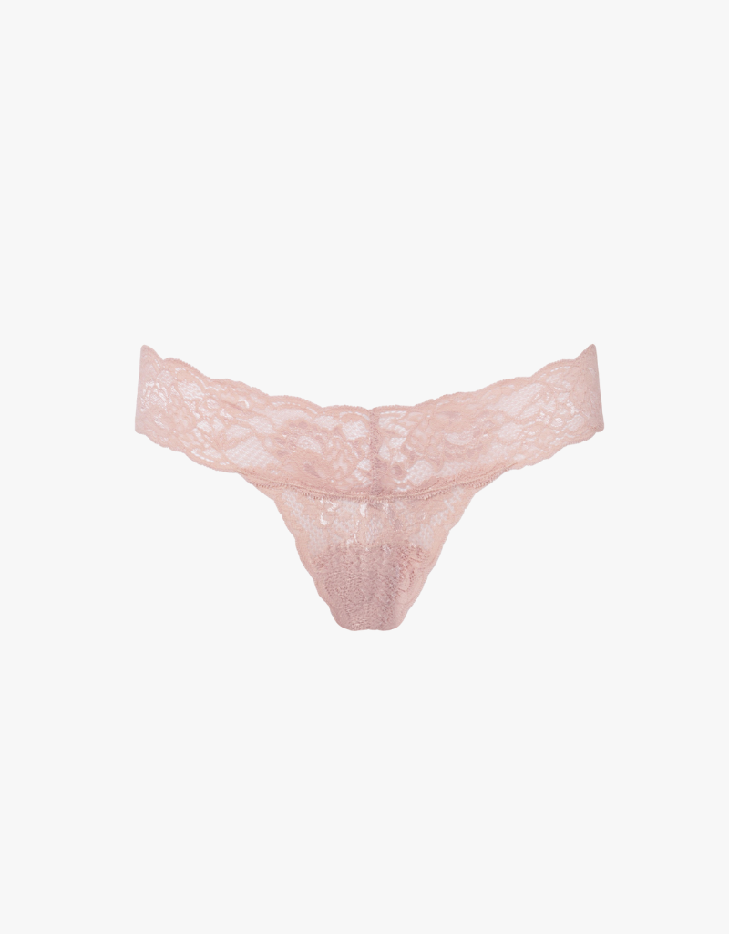 Cosabella Never Say Never Cutie Low Rise Thong in Mandorla