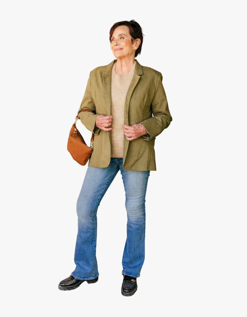 Kerri Rosenthal Workday Love On Repeat Blazer in Army Green