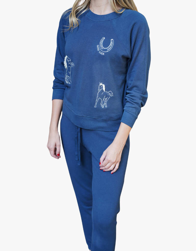 All Time Favorite Venice Sweats in Indigo