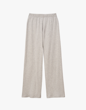 Perfect White Tee Nora French Terry Pant in Heather Grey