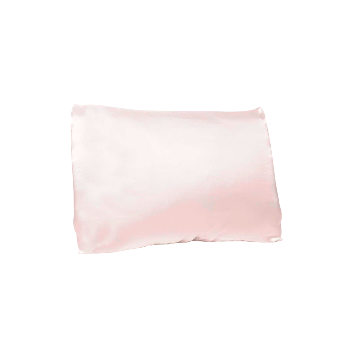 Bella Sleep + Spa Standard Satin Pillowcase with Zip in Pink