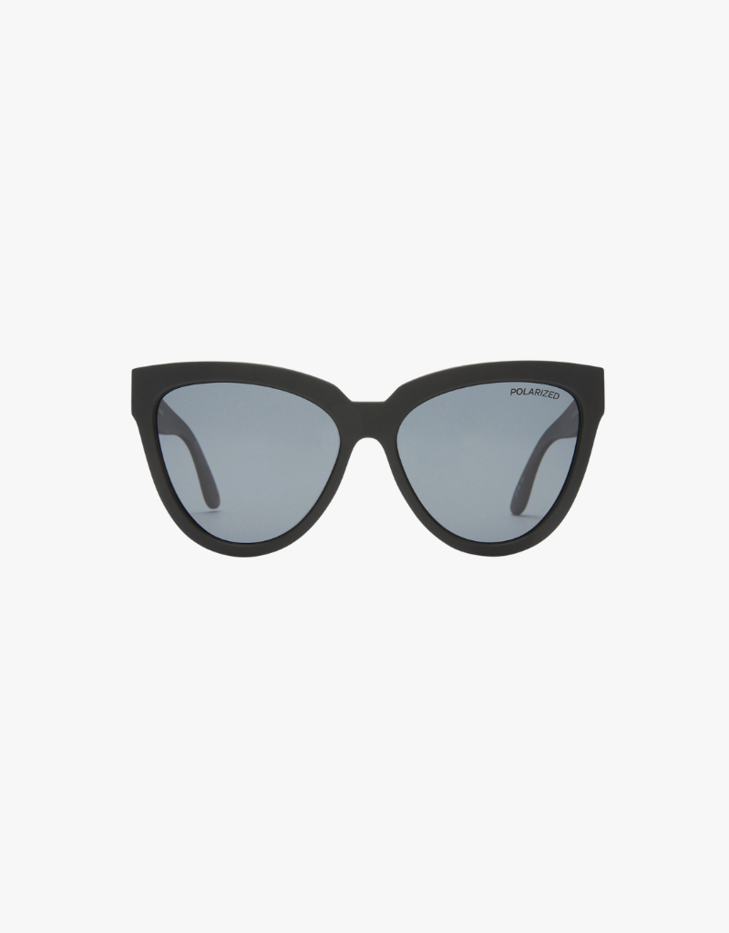 Le Specs Liar Lair Sunglasses in Black Rubber