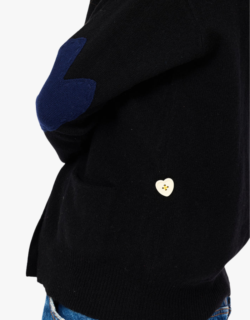 Kerri Rosenthal Jackie Cardigan in Black