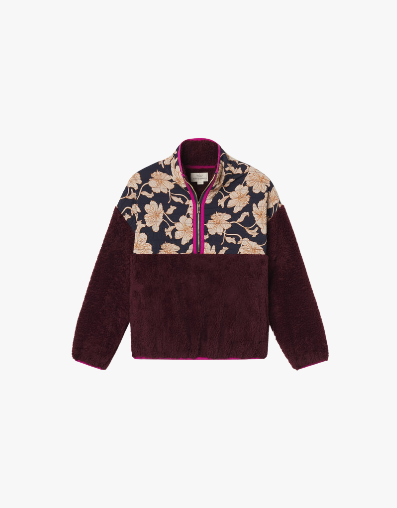 Trovata Casey Pullover in Viola Nocturne