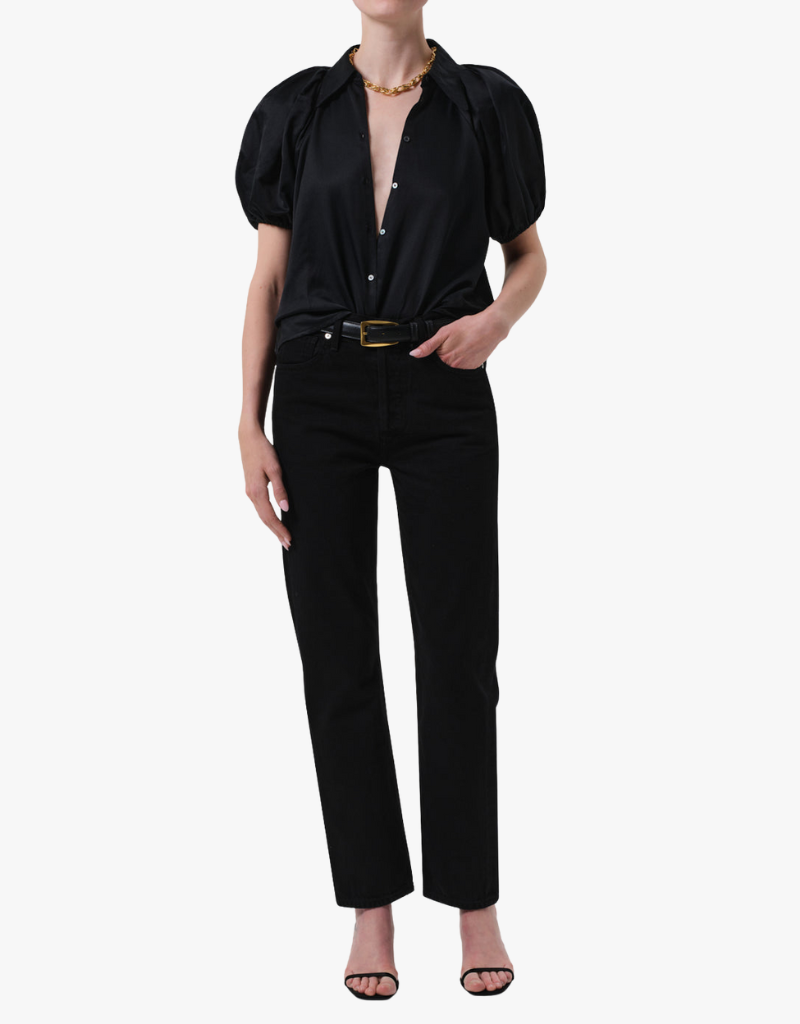 Citizens of Humanity Leila Blouse in Black
