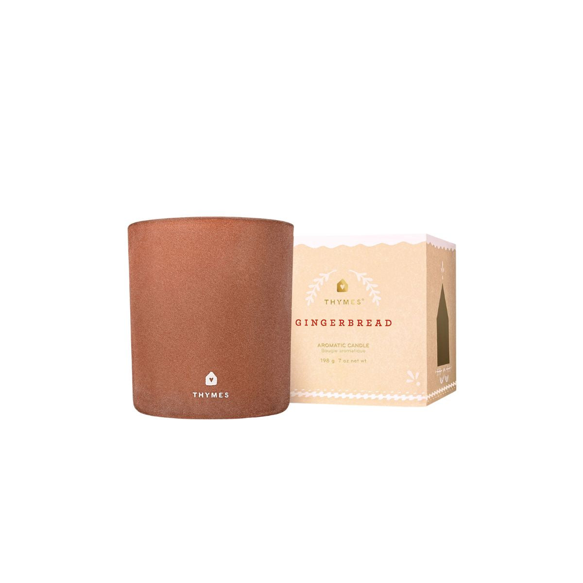 Thymes Medium Gingerbread Poured Candle (7oz)