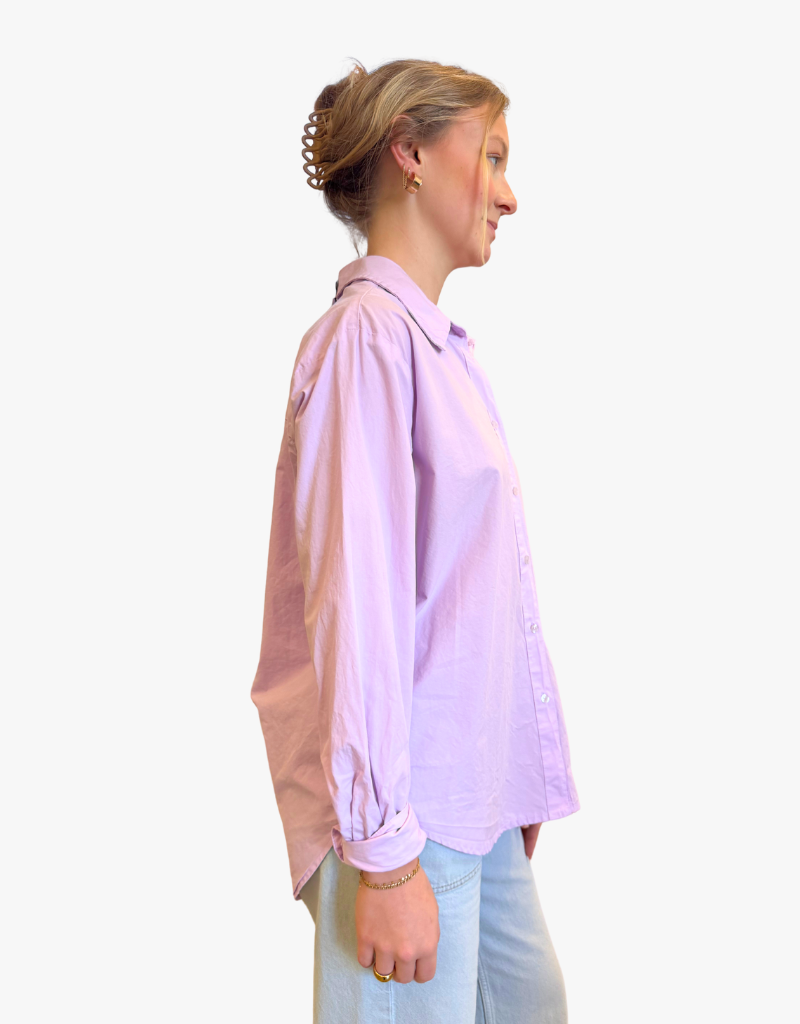 Michael Stars Carson Button Down Shirt in Whimsy