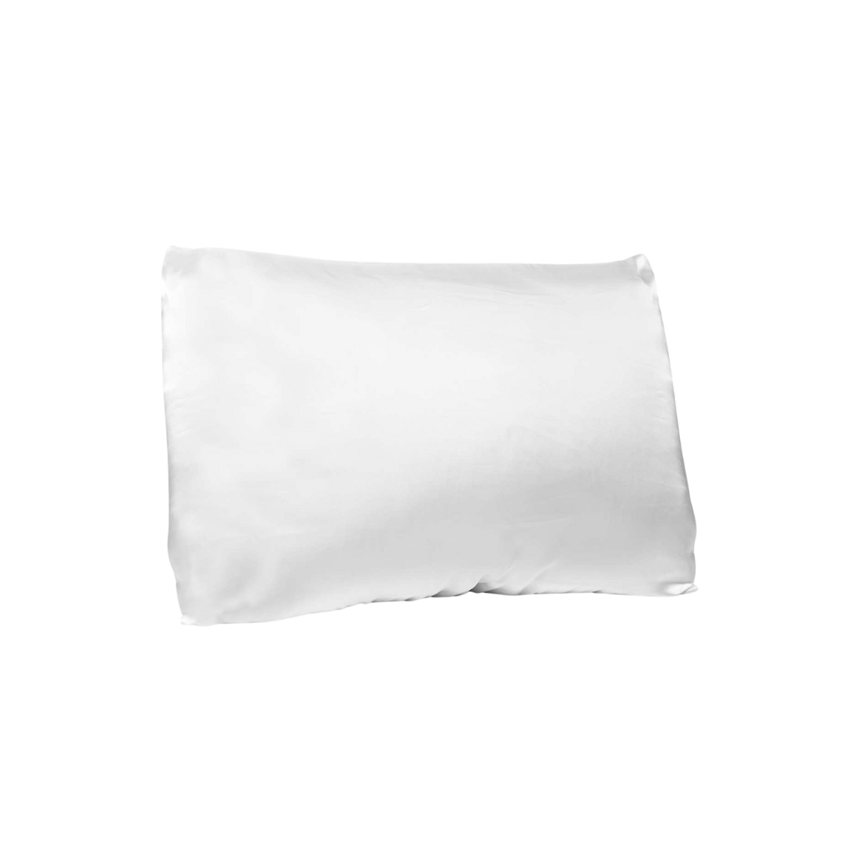 Bella Sleep + Spa King Satin Pillowcase with Zip in White