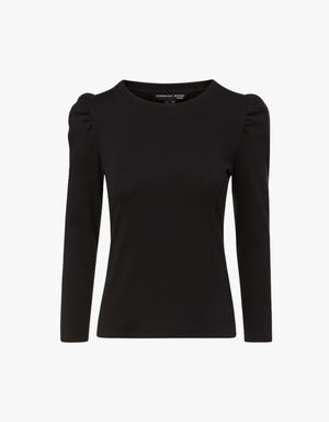 Veronica Beard Britney Top in Black