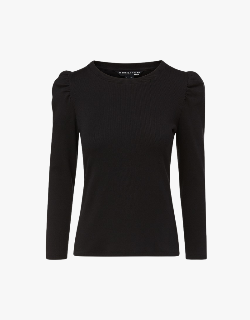 Veronica Beard Britney Top in Black