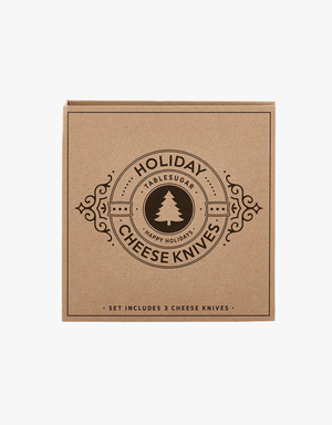 Santa Barbara Design Holiday Cheese Knives Book Box