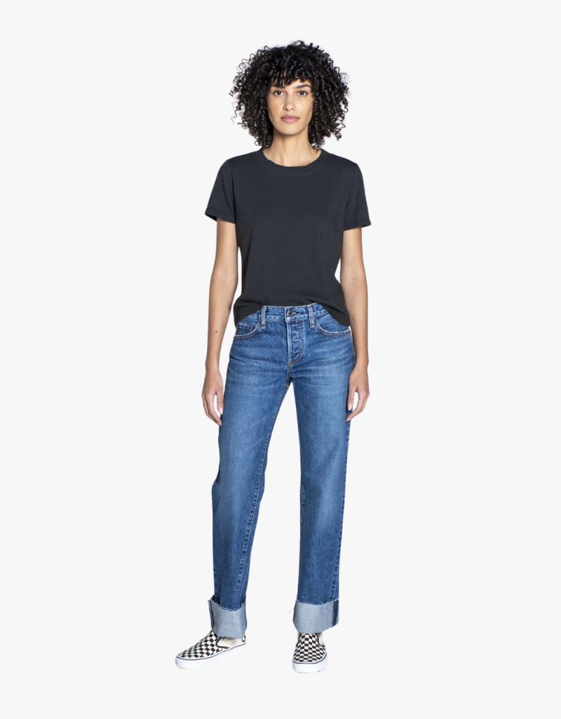 ASKK NY Classic Tee in Stone Black