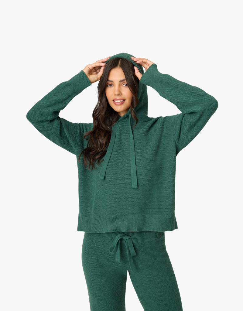 P.J. Salvage Hoodie Sweater Weather in Dark Forest