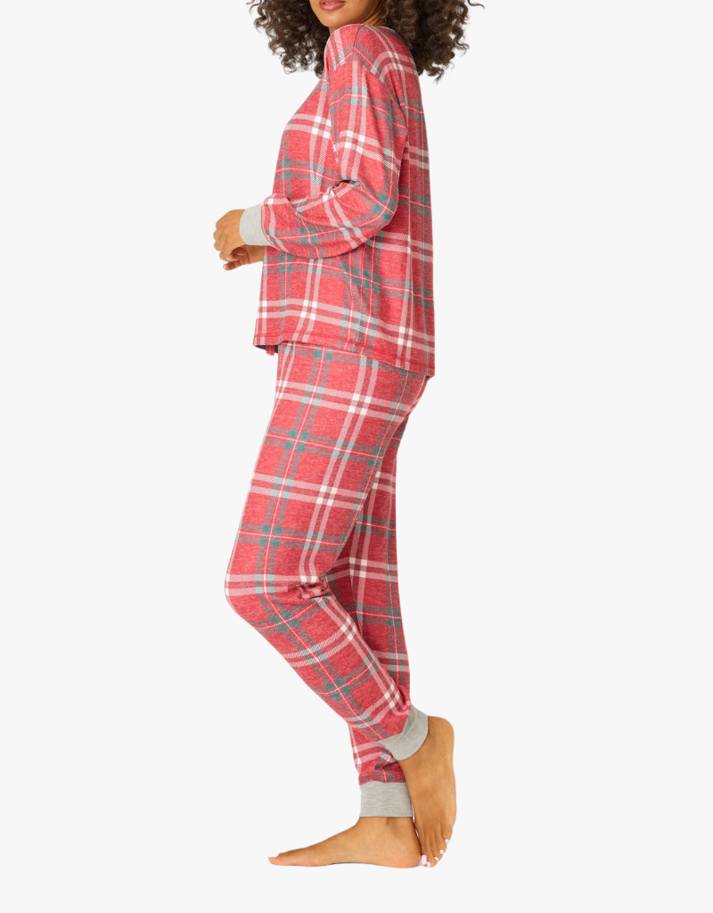 P.J. Salavage Lets Get Toasty PJ Set in Samba Red