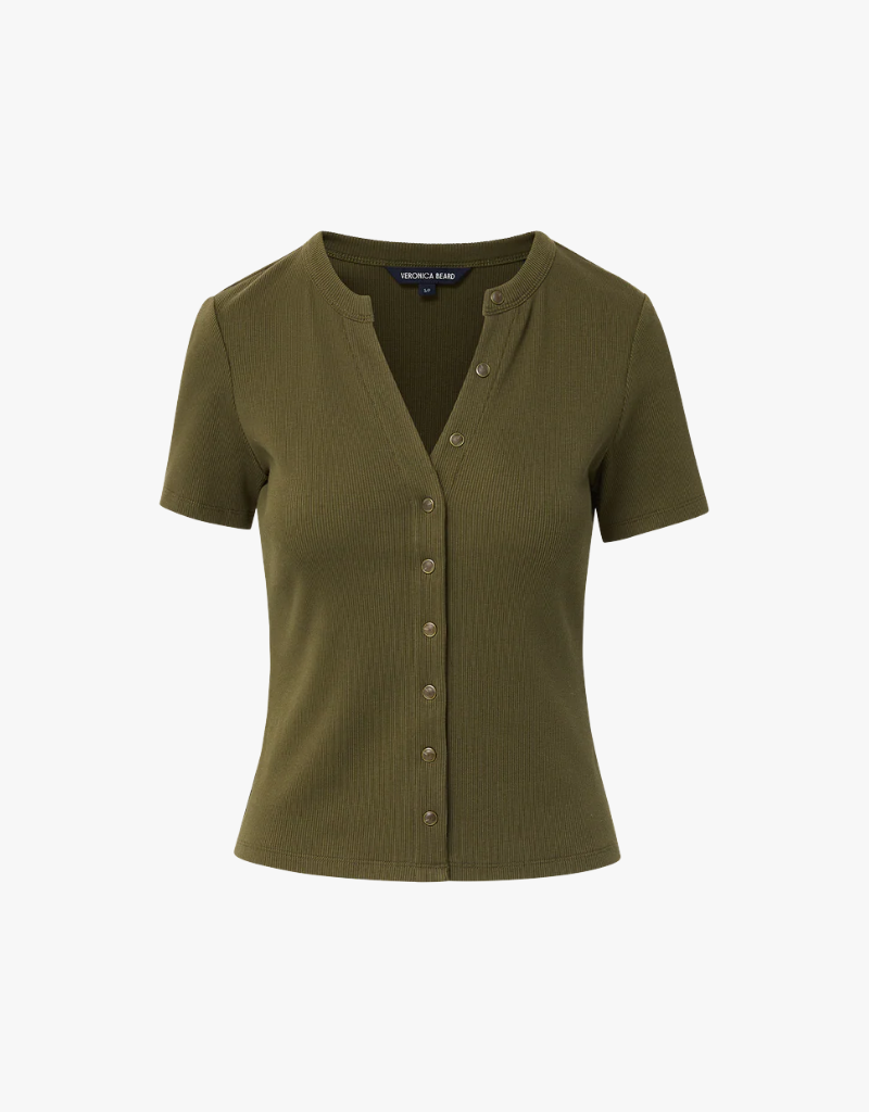 Veronica Beard Dilia Top in Cypress