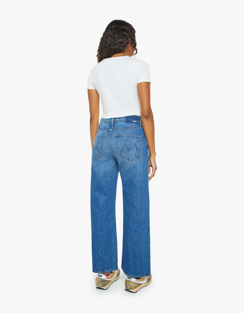 Mother The Dodger Ankle Jeans in Green Thumb