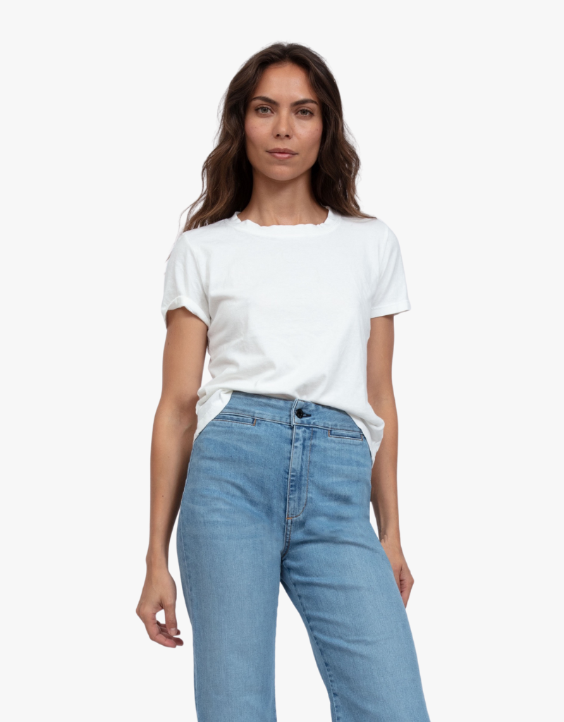 ASKK NY Classic Tee in Ivory