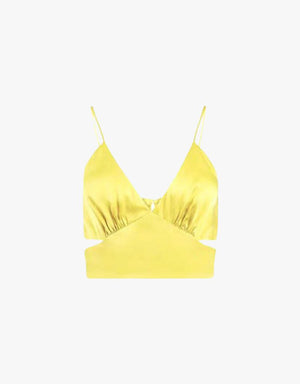 Secret Mission Amy Top in Yellow