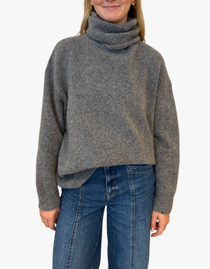 Estheme Quinn Turtleneck Sweater in Pyrite