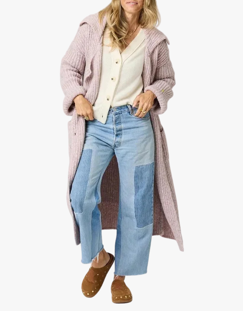 Kerri Rosenthal Pretty Little Cardigan in Cream