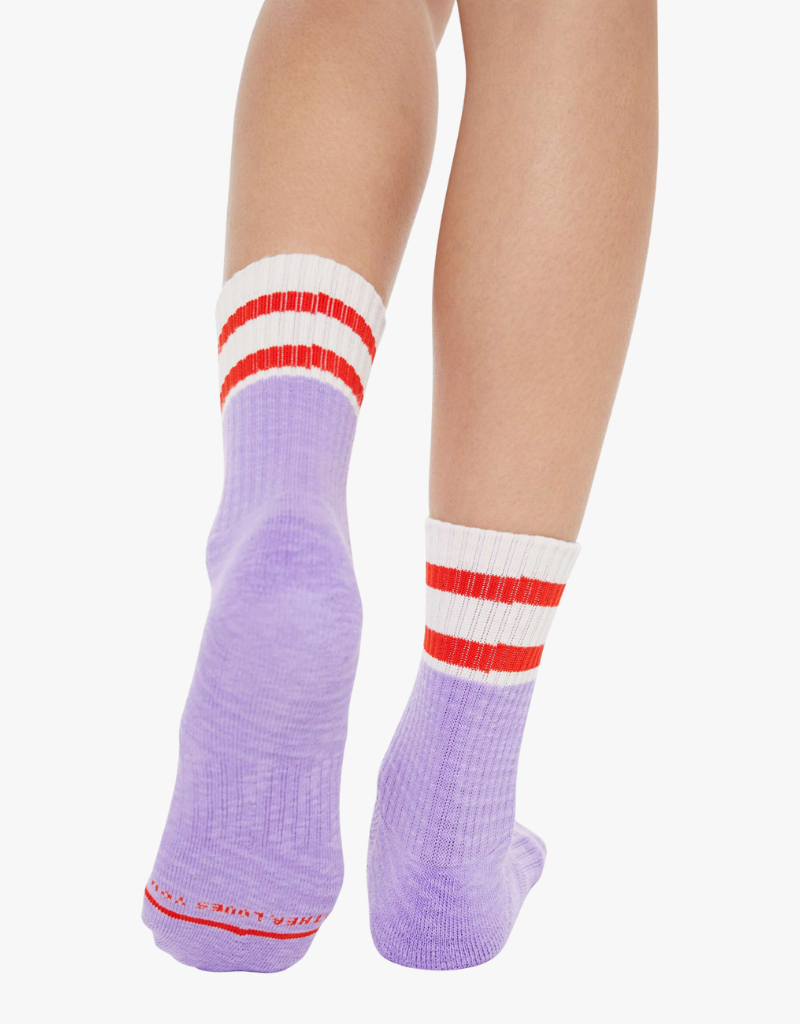 Mother Baby Steps Socks in Folk Star Ladybird