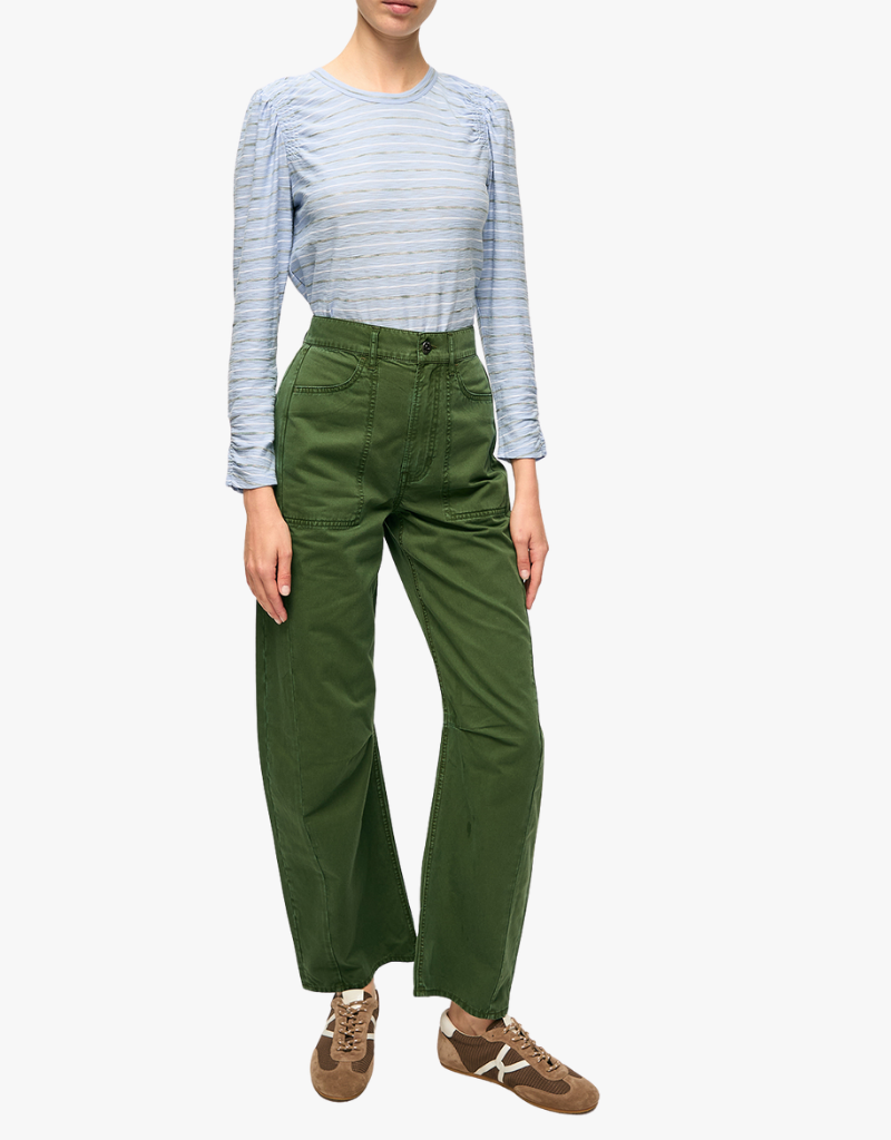 Veronica Beard Bouvet Tee in Ice Blue Multi