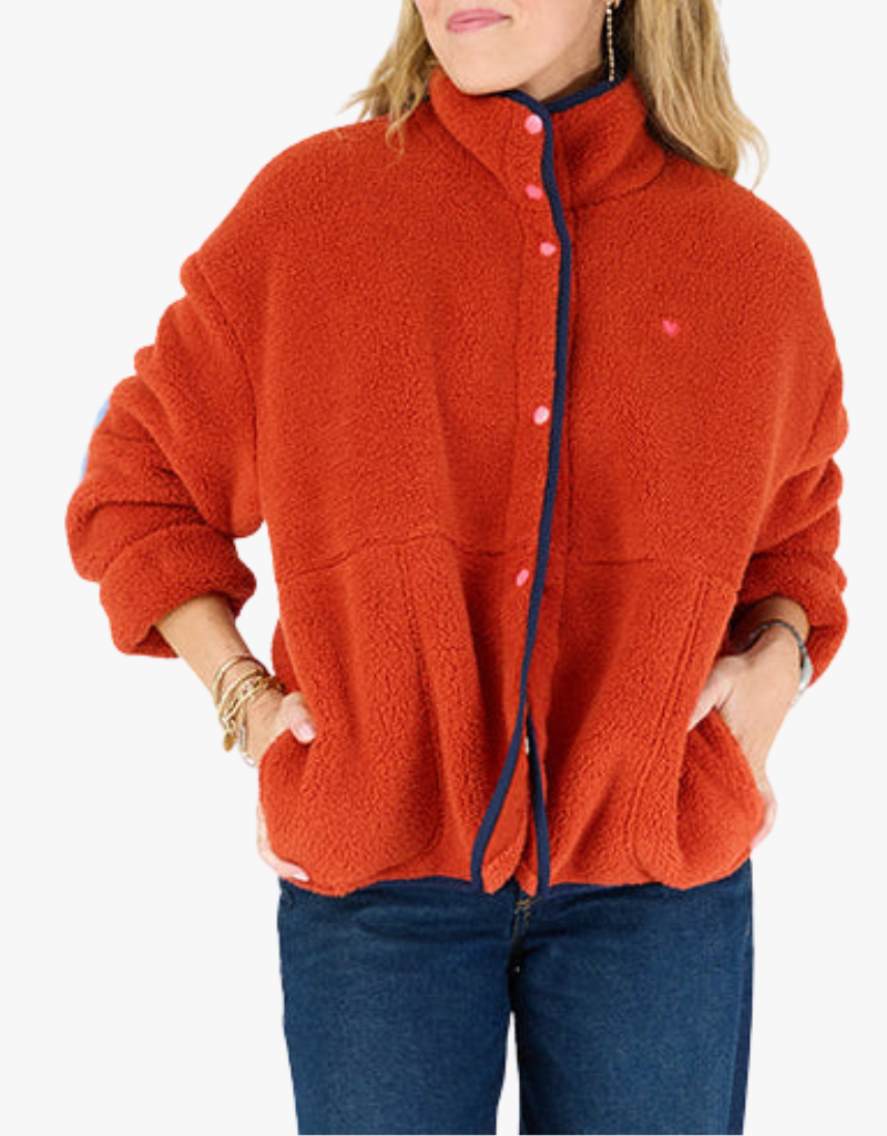 Kerri Rosenthal Coze Magoze Jacket in Rust