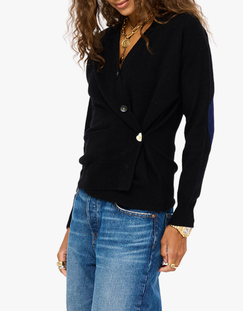 Kerri Rosenthal Jackie Cardigan in Black