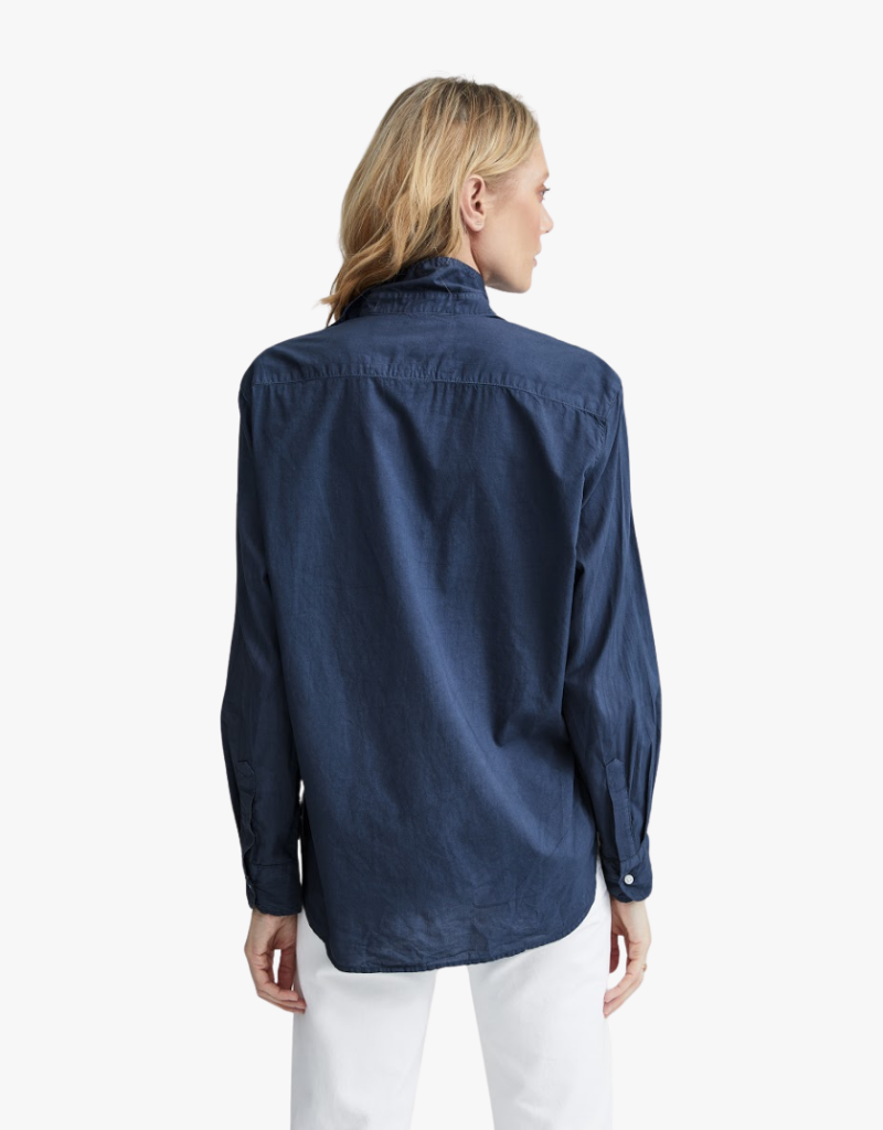 Frank & Eileen "Eileen" Relaxed Button Up Shirt in Lake Blue (Italian Cotton)