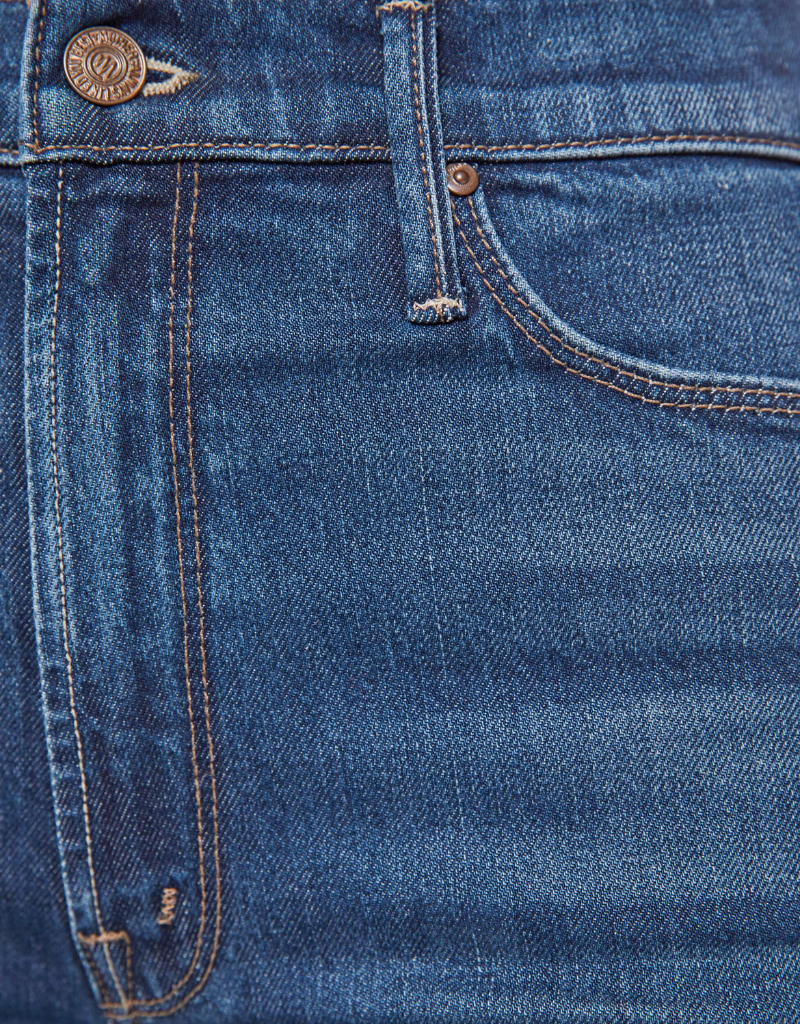 Mother High Waisted Runaway Jeans in Shine On