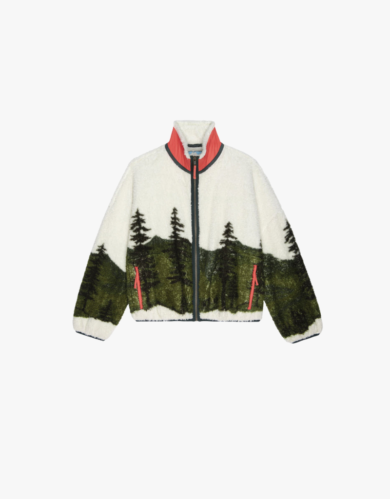 The Great The Plush Terrain Full-Zip in Mountain View Landscape