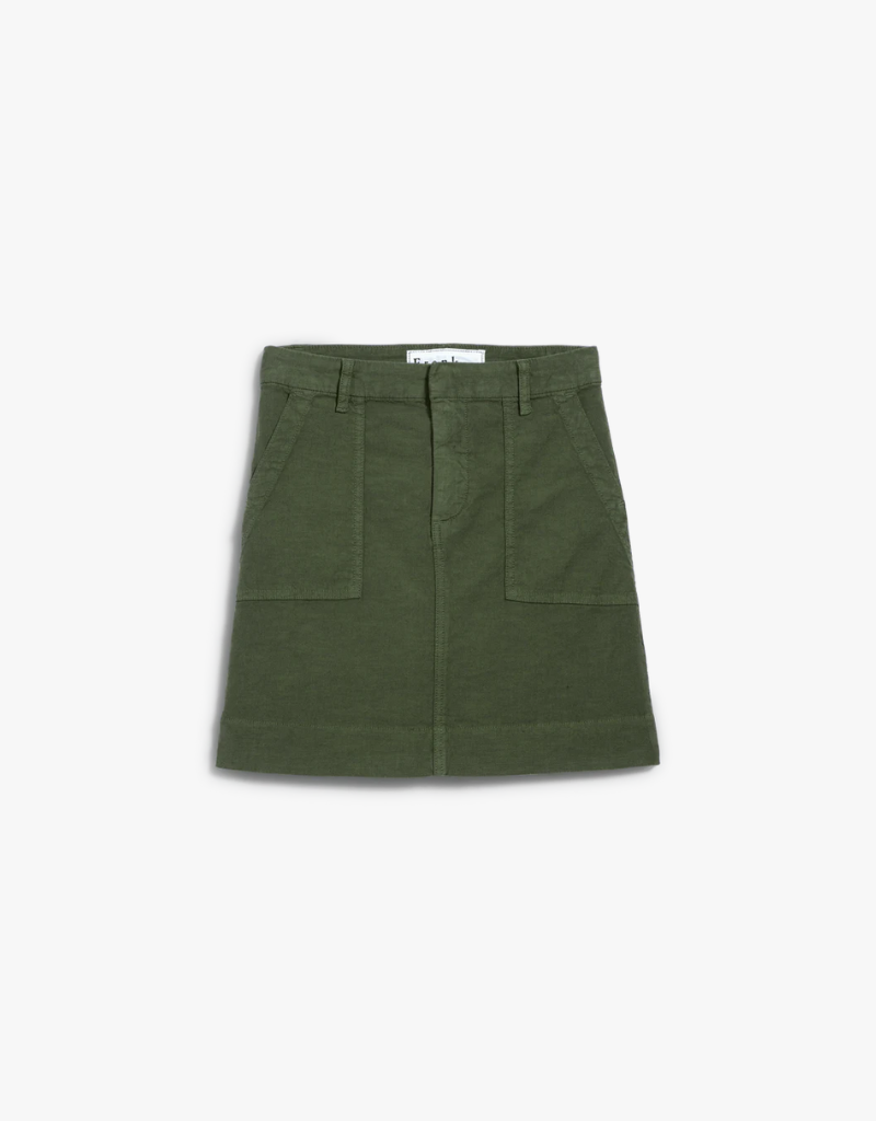 Frank & Eileen Jameson Skirt in Hunter Green (Italian Performance Linen)