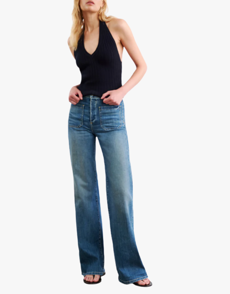 Nili Lotan Florence Jean in Classic Wash