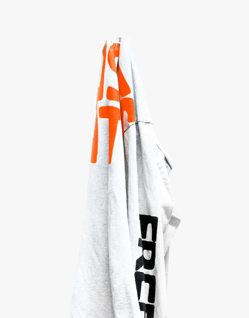 Free City ArtistsWanted Supervintage Longsleeve T-shirt in Chalk Electric