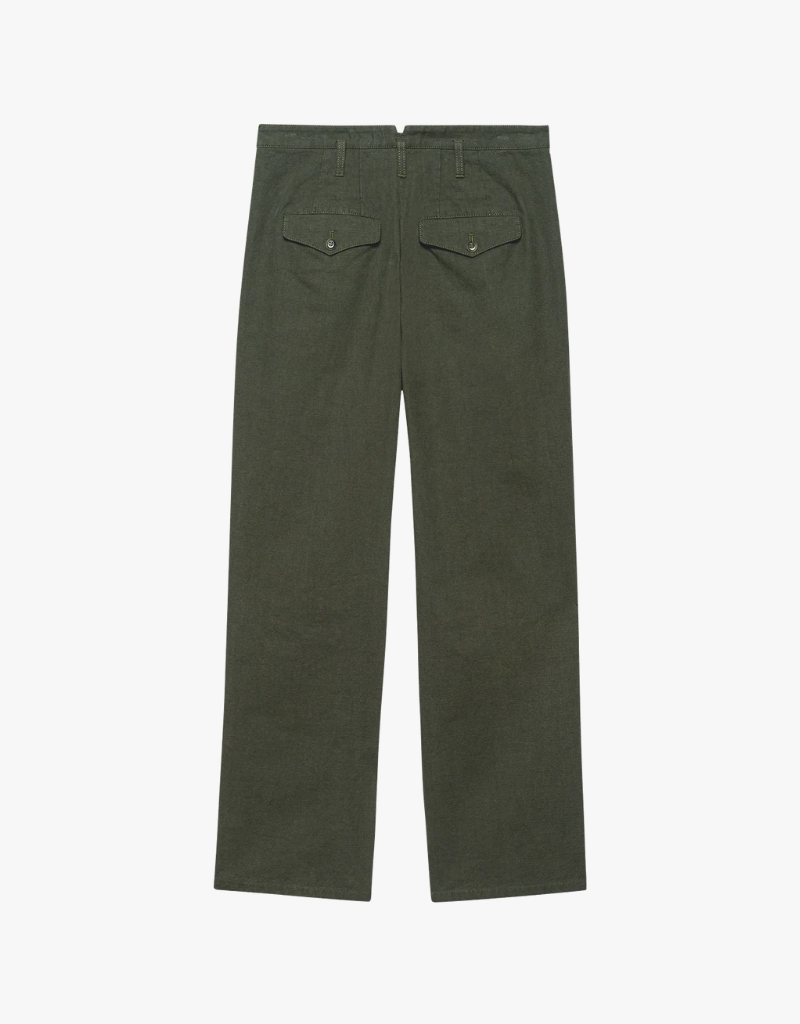 The Great The Parker Trouser in Dusty Moss